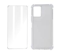 Pack Protection Vivo Y21, Y21s et Y33s Coque Souple et Verre Trempé transparent