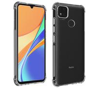 Pack Protection Xiaomi Redmi 9C / 10A Coque Souple + Verre Trempé Transparent