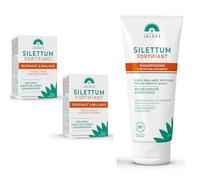 Pack « Protocole Fortifiant » | 2 SILETTUM Fortifiant + 1 Shampooing Fortifiant | Cheveux Fragilisés et Cassants | Redonne Force et Brillance | Laboratoire Jaldes