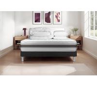 Pack lit complet - Matelas 140x200 cm + Sommier tapissier à lattes (en kit) + 2 oreillers + Couette - Vitalmemo Back