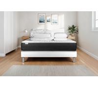 Pack prêt a dormir VITALSPRING 200 x 200 cm sommier Kit blanc