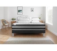 Vitalit Pack prêt à dormir Vitalspring Zen 160 x 200 cm sommier kit noir