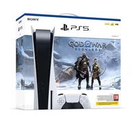 Sony PlayStation 5 Disc Edition With God of War Ragnarok Included Blanc