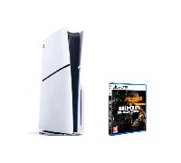 Sony Console PlayStation 5 Slim Edition Standard 1 To Blanche – Pack avec Call of Duty Black Ops 6