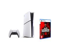 Pack PS5 Slim & Call of Duty: Modern Warfare III - Console de Jeux Playstation 5 Slim (Standard) 1 To, Blanc - Excellent état Reconditionné