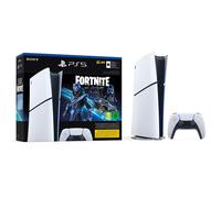 Pack Console Sony édition numérique PlayStation®5 Fortnite® Cobalt Star modèle Slim Blanc et Bleu