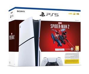 Pack PS5 Slim & Marvel's Spider-man 2 - Console de jeux PlayStation 5 Slim 1 To (Standard)