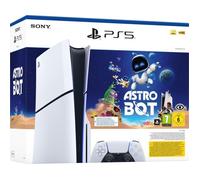 Pack PS5 Standard (avec lecteur CD) : Console PlayStation 5 (Modèle Slim) + Astro Bot (Code)
