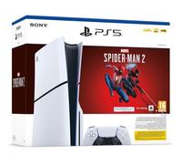 Pack Console PlayStation 5 Slim - Édition Standard + Marvel's Spider-Man 2 (code dans la boîte)