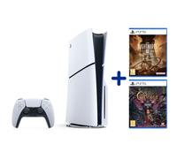 Pack PS5 Standard : Console PlayStation 5 (modèle Slim) + Bye Sweet Carole + Little Nightmares III