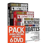 Pack Quand l'histoire Fait Dates S1-S2-S3-6 DVD