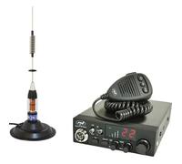 PNI Pack CB Escort HP 8024 ASQ,12-24 V 40 canaux 4 W + CB ML70 Antenne avec Aimant