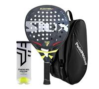 Pack raquette Siux Electra ST2 Stupa Pro + raquette PadelPROShop + Balles Oxdog Boost +