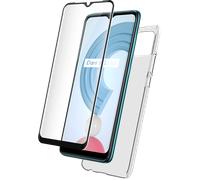 Pack RealMe C21 Coque Transparente + Verre trempé Bigben