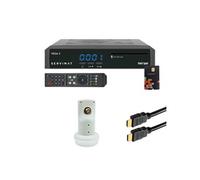Servimat Pack Récepteur satellite TNTSAT V6 Full HD – Carte TNTSAT V6, Câble HDMI, LNB Single