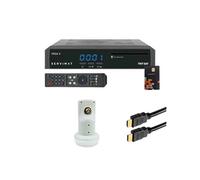 SERVIMAT Récepteur satellite HD + Carte TNTSAT V6 + Câble HDMI + LNB Single HDSAT