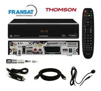 Pack récepteur Thomson THS805 HD + Carte Fransat + Câble 12V + Déport IR + Câble HDMi Offert