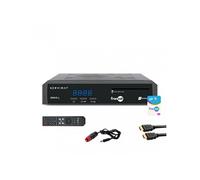 Servimat Récepteur TV satellite HD – Pack avec carte Fransat PC7, câbles HDMI et 12V