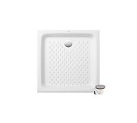 Pack receveur 70 x 70 VILLEROY ET BOCH O.Novo céramique blanc avec bonde D90