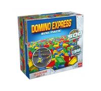 Pack Recharge Domino Express 500 Pieces - Piste Circuit Parcours 13 M - Set Jeu Construction + 1 Carte Offerte