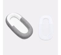 Pack Réducteur de Lit + Housse de Rechange Blanc Gris