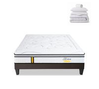Pack Prêt à dormir Reina 2.0 Blanc 160 x 200 cm