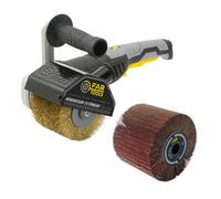 Pack rénovateur extérieur à brosse 1300W - REX 120C + brosse à lamelles FARTOOLS