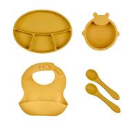 Pack repas silicone jaune TU