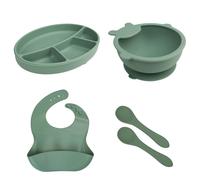 Pack repas silicone - vert cactus vert TU