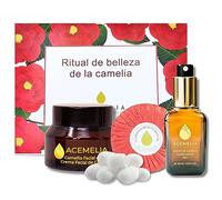 Pack Rituel Beauté à la Camélia | Rituel SAHO Japonais avec des Produits à l'Huile Camélia | Kit de Beauté Visage | Pack Cosmétique Luxe | Routine Faciale Complète | Cadeaux Originaux Femmes