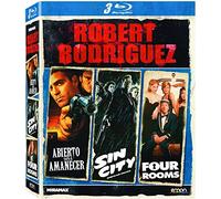 Pack Robert Rodríguez: Abierto Hasta El Amanecer + Sin City + Four Rooms [Blu-Ray] [Import]