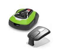 Pack robot tondeuse Optimow 15 GREENWORKS - pour 1500m2 - avec garage
