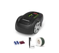 Pack robot tondeuse Optimow 5 GREENWORKS - pour 550m2 - 100m fil, 100 piquets et connecteurs