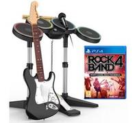 Pack Rock Band 4 PS4 + MadCatz Band in a Box (Guitare, Micro et Batterie) G