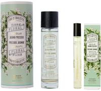 Pack Roll-On + Eau De Toilette Pour Femme - Jasmin - Parfum Femme Corps & Cheveux - Fragrance Florale Eau De Parfum Aux Absolues De Parfum Made In France - 50ml + 10ml