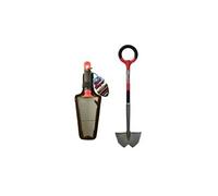 - Pack RootSlayer - Noir - Adulte - RootSlayer à main + RootSlayer dresse bordures - Jardin - Acier de carbone - Manche 360°
