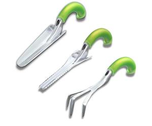 Pack RootSlayer™ - Petits Outils - VENTEO - Transplantoir/Désherber/Cultivateur - Votre potager sublimé