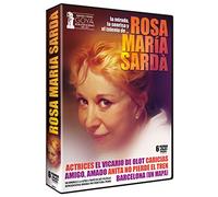 Pack Rosa María Sardá 6 DVDs ACTRICES VICARIO DE OLOT - CARICIAS - Amigo Amado - Anita NO PIERDE EL TREN - Barcelona (Un MAPA) [Import]