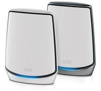 Pack Routeur Netgear Orbi RBK852 Tri-band WiFi 6 Ultra Performance +1 Satellite Blanc G