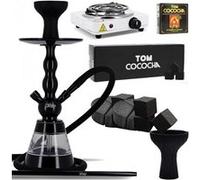 pack rts eco chicha alu et allume plaque et chauffe charbon et charbons au coco mix et tuyau marrakech Neutre