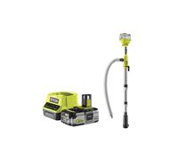 Pack RYOBI 18V Pompe à eau télescopique - 3360 L/H - 1 Batterie 4,0Ah - 1 Chargeur
