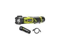 Pack RYOBI 4V Lampe torche RLP4-0 - 640 lumens - 1 Batterie 3,0Ah - 1 Câble USB