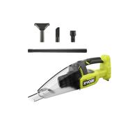 RYOBI Pack Aspirateur à Main RHV18-0 18V One+ 600ml sans Batterie ni Chargeur + Kit 4 Accessoires RAK04FC, Filtre Lavable, léger et performant pour Un Nettoyage Optimal.