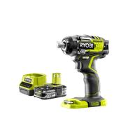 Pack RYOBI Boulonneuse à chocs Brushless 18V ONEPLUS - 4 modes R18IW7-0 - 1 Batterie 2.5Ah - 1 Chargeur rapide RC18120-125