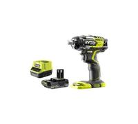 Pack RYOBI Boulonneuse à chocs R18IW7-0 - 18V OnePlus Brushless - 4 modes - 1 Batterie 2.0Ah - 1 Chargeur rapide