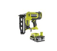 Pack RYOBI Cloueur de finition à air comprimé 18V One+ R16GN18-0 - 1 Batterie 4.0Ah - 1 Chargeur rapide RC18120-140