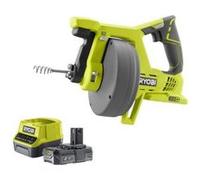 Pack RYOBI Déboucheur 18V Oneplus - 1 batterie LithiumPlus 2.0Ah - 1 chargeur rapide 2.0Ah - R18DA-0