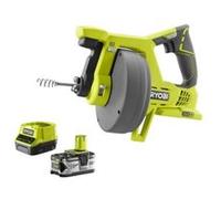 Pack RYOBI Déboucheur 18V Oneplus - 1 batterie LithiumPlus 4.0Ah - 1 chargeur rapide 2.0Ah - R18DA-0 G