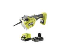 Pack RYOBI Elagueur à main RY18PSA-0 - 18V One+ - 1 Batterie 2.0Ah - 1 Chargeur rapide
