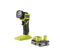 Pack RYOBI Lanterne LED à tête orientable 280 Lumens 18V One+ RLF18-0 - 1 Batterie 2.5Ah - 1 Chargeur rapide RC18120-125